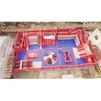 Custom Ninja Inflatable Parks with Logo Branding